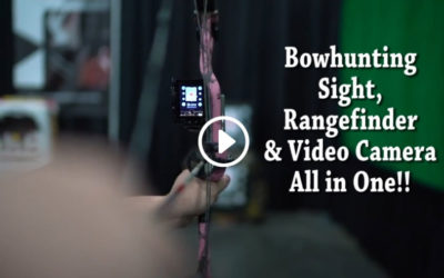 Revolutionary New Omega Bowhunting Sight, Rangefinder and Video Camera all in one!